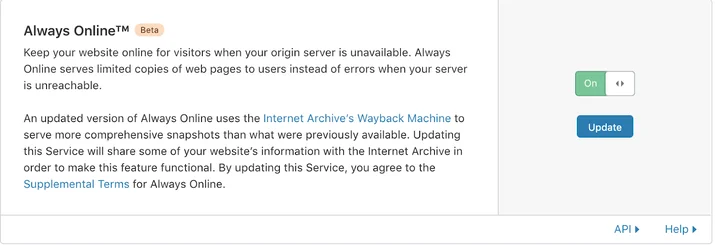 Cloudflare’s Always Online and the Internet Archive Team Up to Fight Origin Errors Embedded Image - Ga1wJe