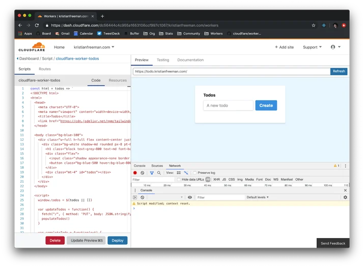 Building a To-Do List with Workers and KV Embedded Image - i3DLot