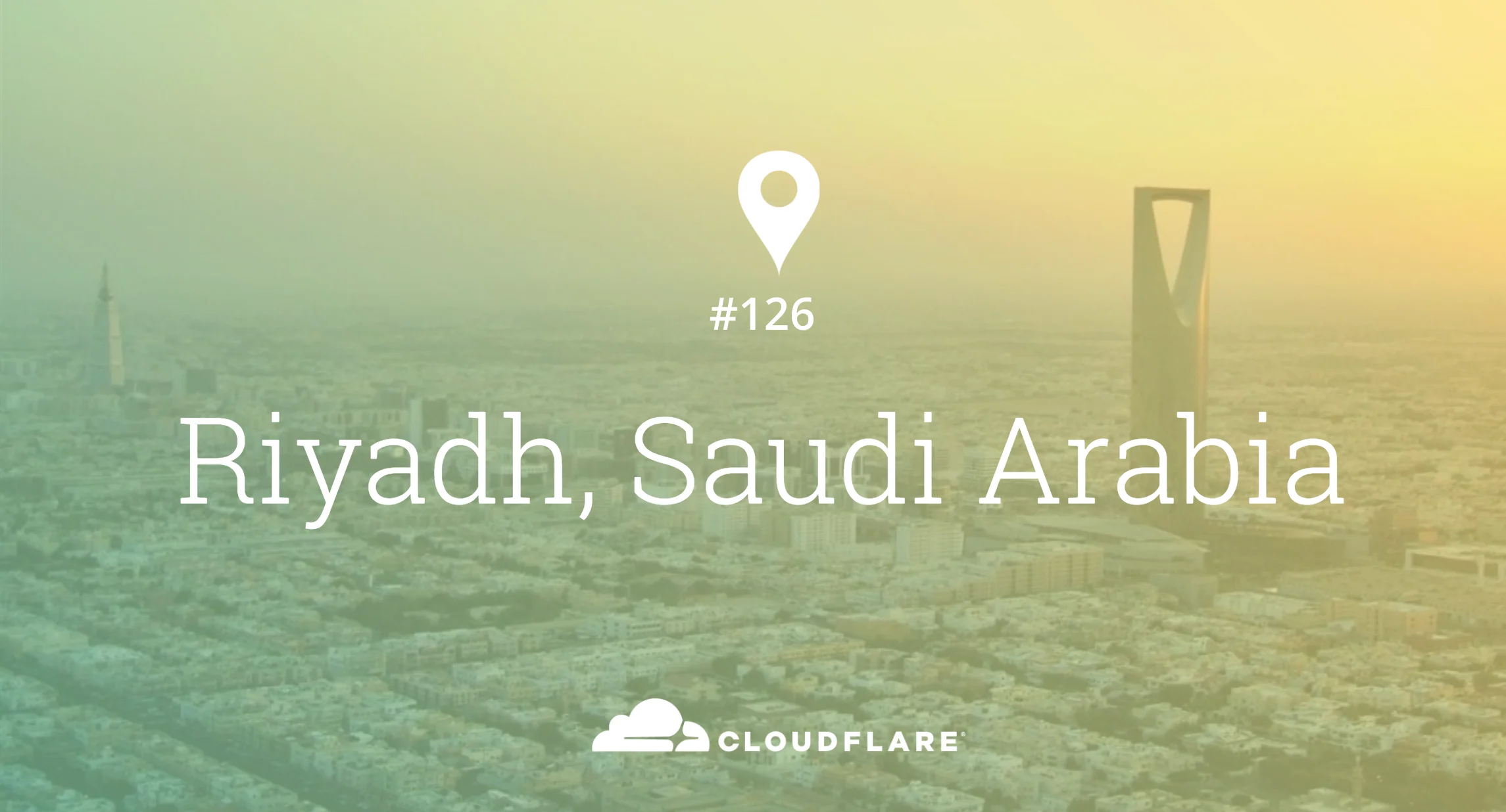 Riyadh, Saudi Arabia: Cloudflare Data Center #126