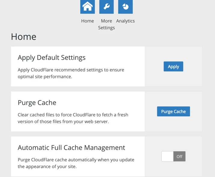 CloudFlare’s new WordPress plugin Embedded Image - awwMUV