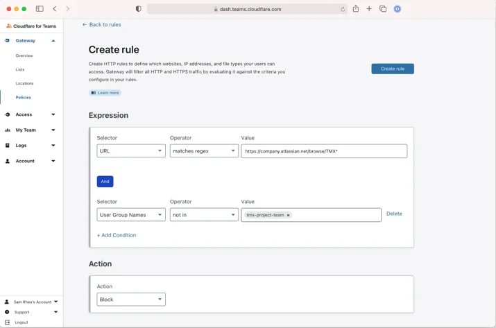 If you want to allow team members to reach a record, but prevent users from downloading data, you can also control who has permission to save data locally with file upload/download policies.